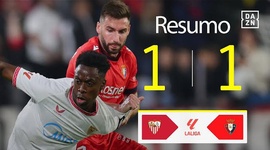 La Liga: Sevilla 1 - 1 Osasuna (2024-2025)
