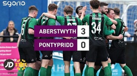 Premier League: Aberystwyth Town 3 - 0 Pontypridd (2023-2024)