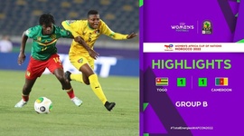 Campeonato Africano Feminino: Togo 1 - 1 Camarões (2022)