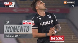 Liga Portugal Betclic: Gil Vicente vs V. Guimarães, Jogada João Mendes, 40' (2024-2025)