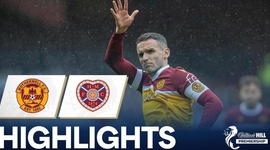 Premiership: Motherwell 3 - 1 Hearts (2024-2025)