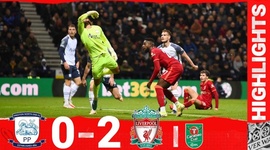 League Cup: Preston North End 0 - 2 Liverpool (2021-2022)