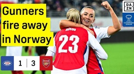 Liga Campeões Feminina: Valerenga FM 1 - 3 Arsenal FM (2024-2025)