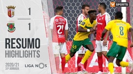Liga NOS: Sp. Braga 1 - 1 Paços Ferreira (2020-2021)
