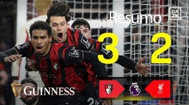 Premier League: AFC Bournemouth 3 - 2 Liverpool (2025-2026)