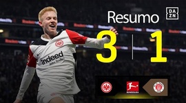 Bundesliga: Frankfurt 3 - 1 Holstein Kiel (2024-2025)