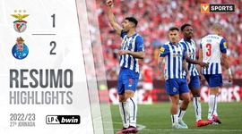 Liga Portugal Bwin: Benfica 1 - 2 FC Porto (2022-2023)