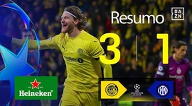 Liga Campeões: Bodo 3 - 1 Inter (2025-2026)