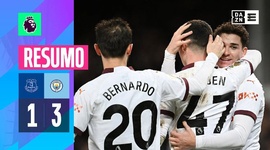 Premier League: Everton 1 - 3 Man City (2023-2024)