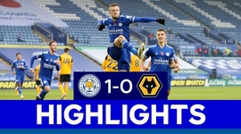 Premier League: Leicester 1 - 0 Wolves (2020-2021)