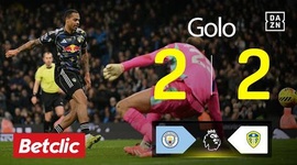 Premier League: Man City vs Leeds, Golo 2-2 Nmecha (2025-2026)