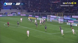 Serie A: Pisa vs Atalanta, Golo 0-1 N. Krstović (2025-2026)