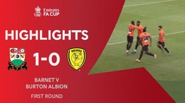 FA Cup: Barnet 1 - 0 Burton Albion (2020-2021)