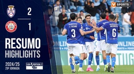Liga Portugal 2 Meu Super: Feirense 2 - 1 U. Leiria (2024-2025)