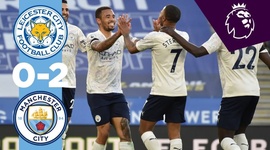 Premier League: Leicester 0 - 2 Man City (2020-2021)