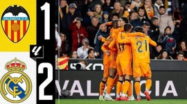 La Liga: Valência 1 - 2 Real Madrid (2024-2025)