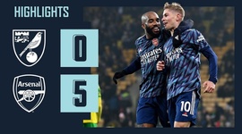 Premier League: Norwich 0 - 5 Arsenal (2021-2022)