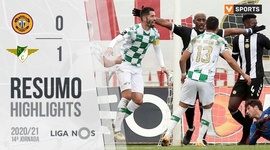Liga NOS: Nacional 0 - 1 Moreirense (2020-2021)