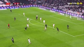 Super Ligi: Besiktas vs Kocaelispor, Golo 2-1 T. Bingöl (2025-2026)