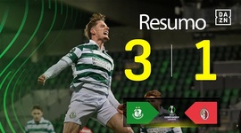 Liga Conferência Europa: Shamrock Rovers 3 - 1 Hamrun Spartans (2025-2026)
