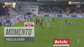 Liga Portugal Betclic: Moreirense vs Sp. Braga, Jogada Paulo Oliveira, 93' (2024-2025)