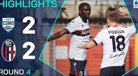 Serie A: Como 2 - 2 Bologna (2024-2025)