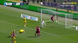 Serie A: Torino vs Verona, Golo 1-0 G. Simeone (2025-2026)