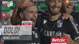 Liga Portugal Betclic: CF Estrela Amadora vs V. Guimarães, Golo 0-1 Nuno Santos (2024-2025)