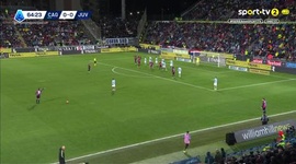 Serie A: Cagliari vs Juventus, Golo 1-0 L. Mazzitelli (2025-2026)