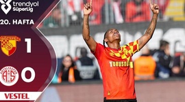 Super Ligi: Göztepe Izmir 1 - 0 Antalyaspor (2024-2025)