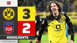 Bundesliga: Dortmund 3 - 2 Heidenheim (2025-2026)