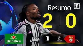 Liga Campeões: Juventus 2 - 0 Benfica (2025-2026)