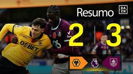 Premier League: Wolves 2 - 3 Burnley (2025-2026)