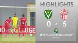 CAF Confederation Cup: Al Nasr Benghazi 0 - 5 HUS Agadir (2019-2020)