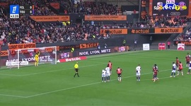 Ligue 1: Lorient vs Toulouse, Golo 1-0 P. Pagis (g.p.) (2025-2026)