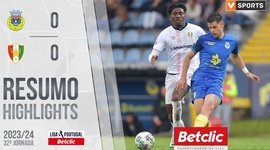 Liga Portugal Betclic: Arouca 0 - 0 CF Estrela Amadora (2023-2024)