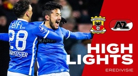 Eredivisie League: Go Ahead Eagles 1 - 4 AZ (2022-2023)