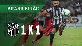 Brasileirão: Ceará 1 - 1 Athletico-PR (2019)