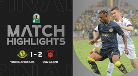 CAF Confederation Cup: Young Africans 1 - 2 USM Alger (2022-2023)