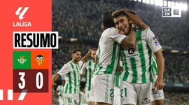 La Liga: Bétis 3 - 0 Valência (2023-2024)