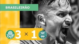 Brasileirão: Palmeiras 3 - 1 Coritiba (2023)
