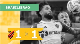 Brasileirão: Athletico-PR 1 - 1 Atlético-MG (2023)