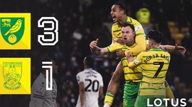 Championship: Norwich 3 - 1 Sheffield Wed (2023-2024)