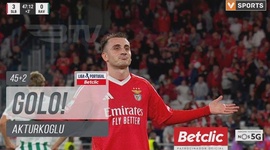 Liga Portugal Betclic: Benfica vs Rio Ave, Golo 3-0 Akturkoglu (2024-2025)